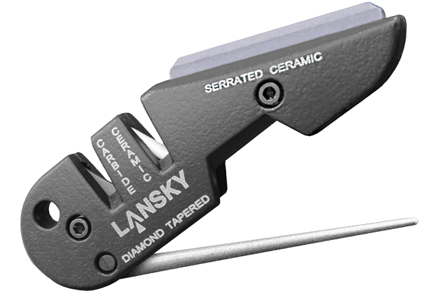 Lansky Mini Crock Stick Sharpener Pocket-Size LCKEY - Blade HQ